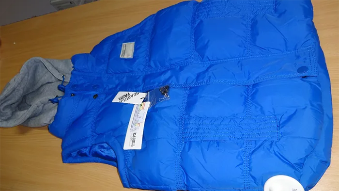 Gilet per bambini con cappuccio «Children's vest» (SEAGULL FASHION)