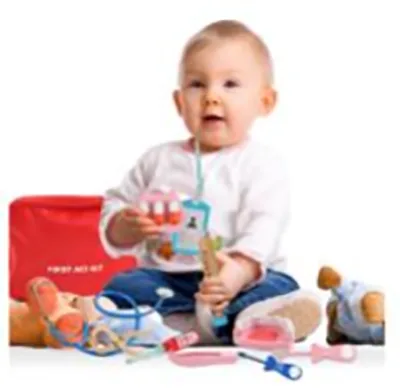 Kit medico giocattolo «Children's Wooden Doctor's Toy Set» — foto 2 dell'alert A12/01903/20