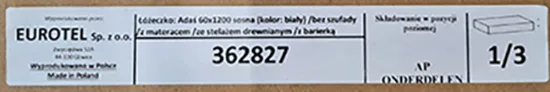 Lettino per bambini «Childrens Cot» — foto 3 dell'alert A12/00303/23