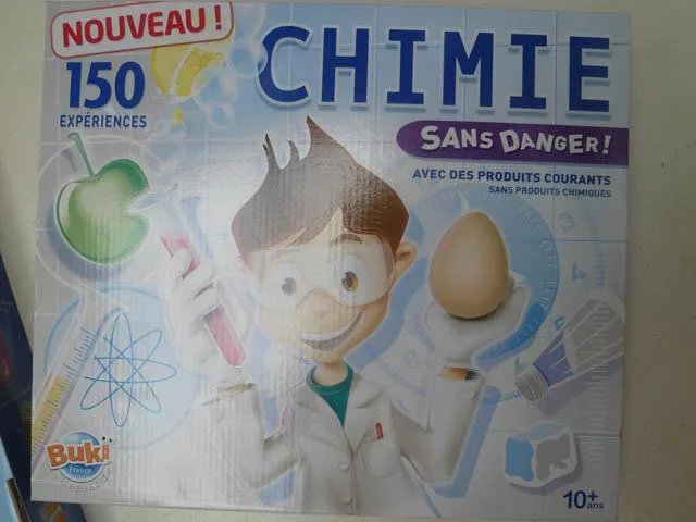 Set di chimica dei giocattoli «Chimie Sans Danger! (Chemistry without danger)» (BUKI)