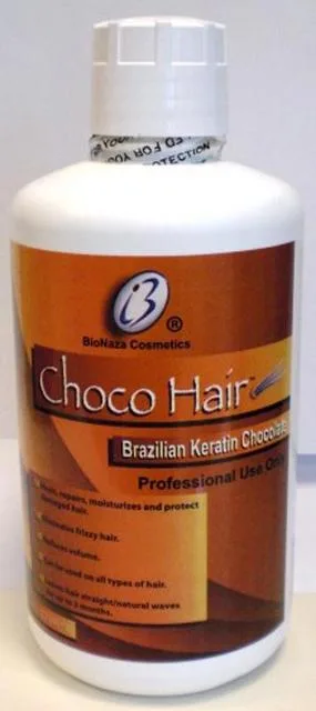 Prodotti per il trattamento dei capelli «Choco Hair – Brazilian Keratin Chocolate» (Bionaza Cosmetics)