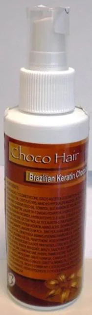 Prodotti per il trattamento dei capelli «Choco Hair – Brazilian Keratin Chocolate» — foto 3 dell'alert A12/0636/13