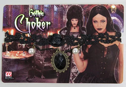 Collana «Chokerhalsband mit Amulett» — foto 1 dell'alert A12/00486/22