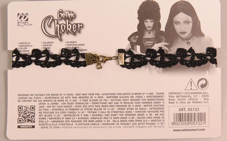 Collana «Chokerhalsband mit Amulett» — foto 2 dell'alert A12/00486/22