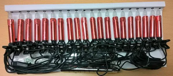 Luci dell'albero di Natale «Christmas candle light set» — foto 3 dell'alert A12/1939/18