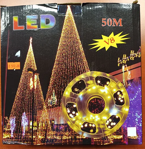 Catena di illuminazione «Christmas LED 50M V8 Vánoční LED 50M V8» (Neuvedena)