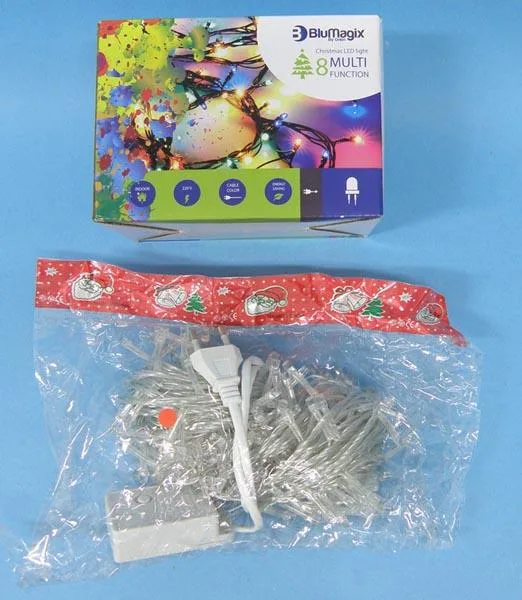 Catena di illuminazione «Christmas LED Light 8 MULTIFUNCTION» — foto 1 dell'alert A12/0684/16