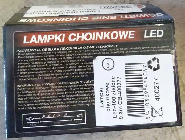 Catena di illuminazione a LED «Christmas LED lights» — foto 2 dell'alert A12/0852/19