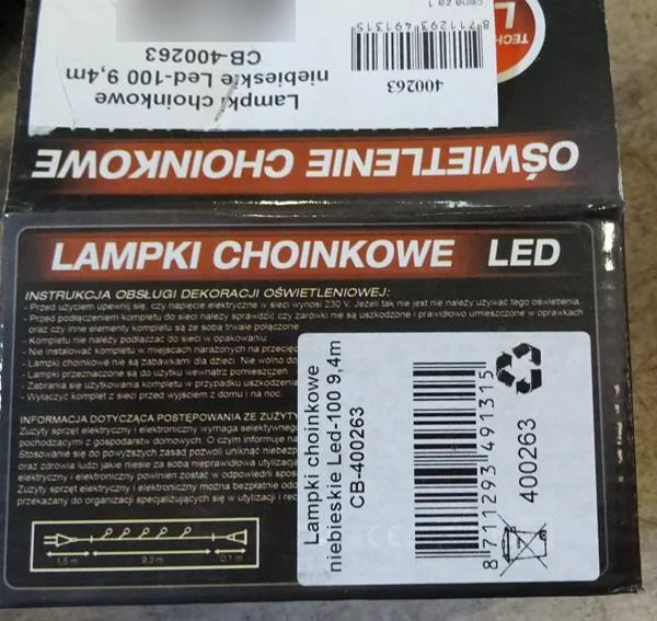 Catena di illuminazione a LED «Christmas LED lights» — foto 3 dell'alert A12/0852/19