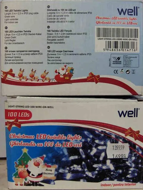 Catena di illuminazione «Christmas LED Twinkle Lights» — foto 2 dell'alert A12/1086/12