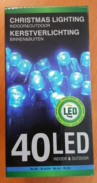 Catena di illuminazione «Christmas Lighting 40 LED» — foto 2 dell'alert A12/0725/16