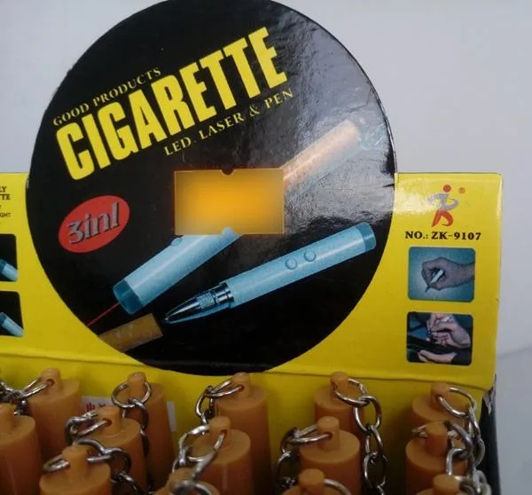 Puntatore laser «Cigarette LED Laser & Pen» — foto 3 dell'alert A12/1583/18