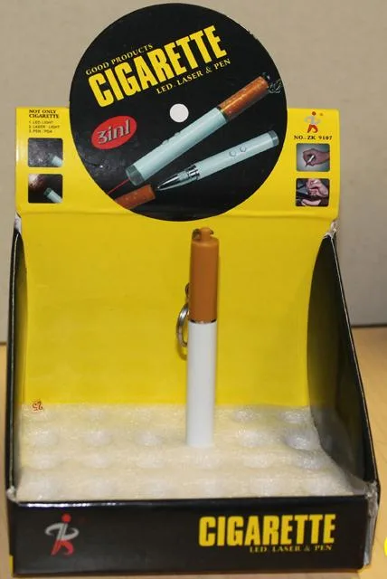 Puntatore laser «Cigarette LED Laser and Pen» — foto 1 dell'alert A12/0042/13
