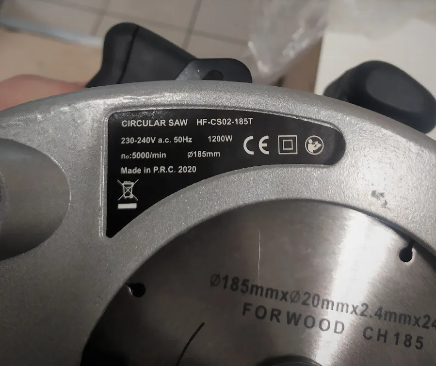 Sega circolare «Circular Saw» — foto 3 dell'alert A11/00121/21
