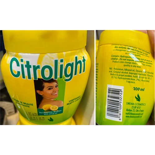 Crema schiarente per la pelle «Citrolight Lightening beauty creme» (Dream Cosmetics)