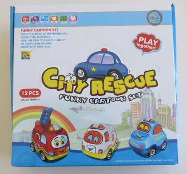 Auto di plastica giocattolo «City Rescue» (SAMEFAS)