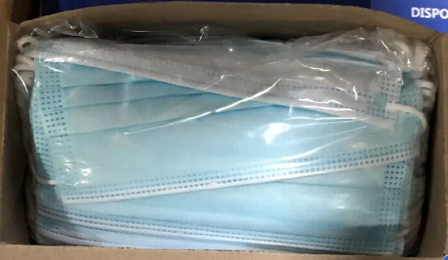 Maschera filtro antiparticolato «Civil use disposable face mask» — foto 2 dell'alert A12/01074/20