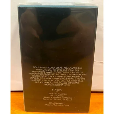 Eau de toilette «CKFree» — foto 2 dell'alert SR/00357/26
