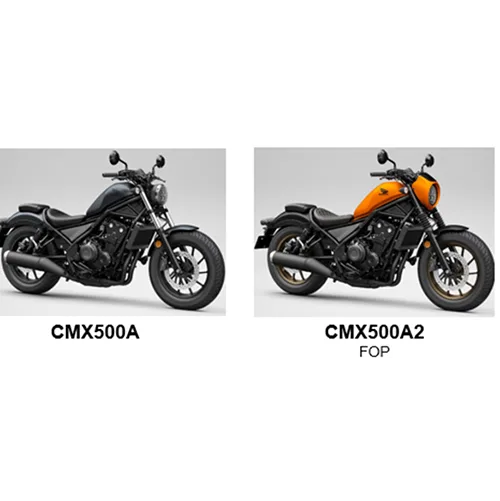 Motocicletta «CL250A, CL250A3, CL500A, CMX500A, CMX500A2» — foto 4 dell'alert SR/01580/26