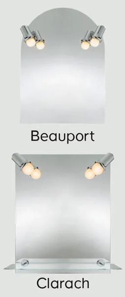 Specchi da bagno «Clarach, Beauport and Garwick» (Cooke &amp; Lewis)