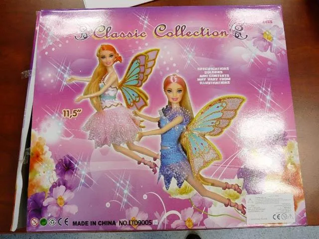 Bambola di plastica con le ali «Classic Collection» — foto 3 dell'alert A12/0097/14