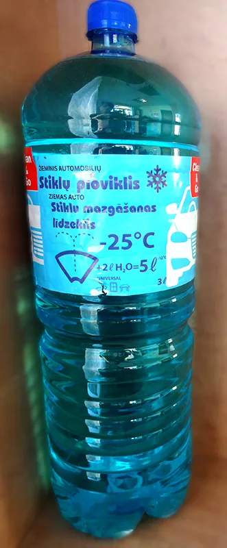 Liquido di lavaggio del parabrezza «Clean&Go» — foto 1 dell'alert A12/00434/20