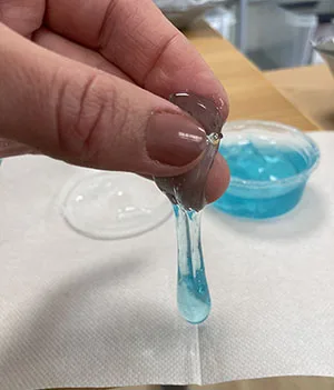 Melma del giocattolo «Clear Slime»