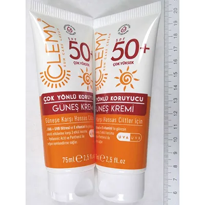 Crema solare «Clemy Sun Care Cream» — foto 3 dell'alert A12/03209/24