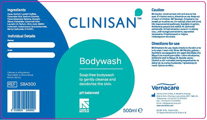 Bodywash «Clinisan Bodywash» — foto 2 dell'alert A12/03136/23