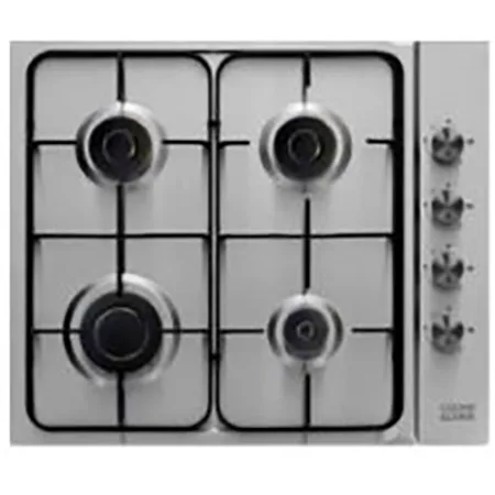 Costruito in piano cottura a gas «CLOPGH65 Black glass effect Built-in Fan oven &amp; gas hob pack» (Cooke &amp; Lewis)
