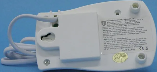 Allarme monossido di carbonio «CO Alarm AC230V» — foto 3 dell'alert A12/0846/14