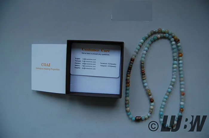 Bracciale «coai Unisex 108 Mala aus Vielfärbig Amazonit mit BuddhaKopf» — foto 4 dell'alert INFO/00039/22