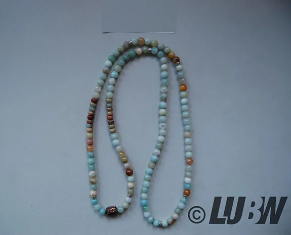 Bracciale «coai Unisex 108 Mala aus Vielfärbig Amazonit mit BuddhaKopf» — foto 5 dell'alert INFO/00039/22