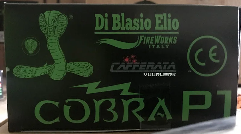 Fuochi d'artificio «Cobra P1» (Di Blasio Elio Fireworks)