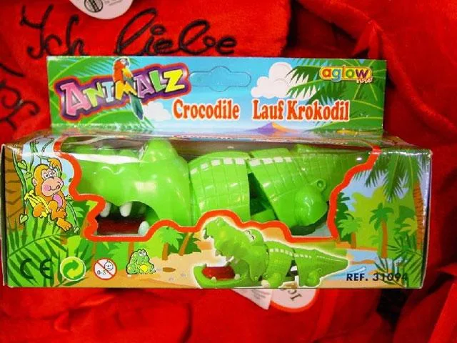 Coccodrillo di plastica – Animalz – coccodrillo (Aglow Toys)