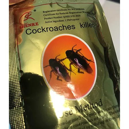 Insetticida «Cockroaches killer» — foto 3 dell'alert A12/02453/24