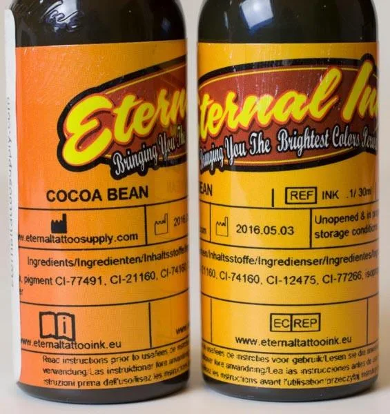 Inchiostro del tatuaggio «Cocoa Bean» (Eternal Ink)