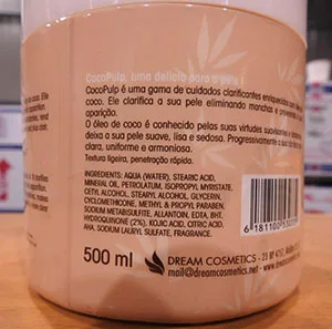 Crema schiarinte per la pelle «Cocopulp» (Dream Cosmetics)