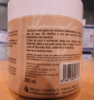 Crema schiarinte per la pelle «Cocopulp» — foto 2 dell'alert A12/01927/23