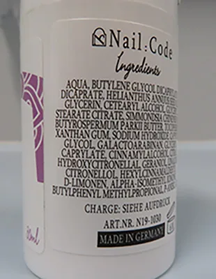 Crema per le mani «Code No. One Paticuliere HandCreme» — foto 1 dell'alert A12/01373/23
