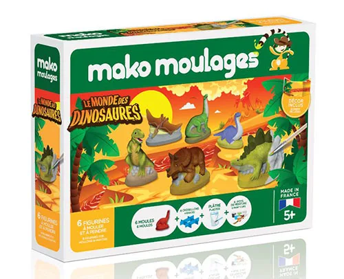 Kit di modellazione giocattolo «Coffrets Cap sur la mer / Balade en forêt / Le monde des dinosaures» — foto 2 dell'alert A12/02238/23
