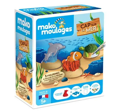 Kit di modellazione giocattolo «Coffrets Cap sur la mer / Balade en forêt / Le monde des dinosaures» — foto 3 dell'alert A12/02238/23