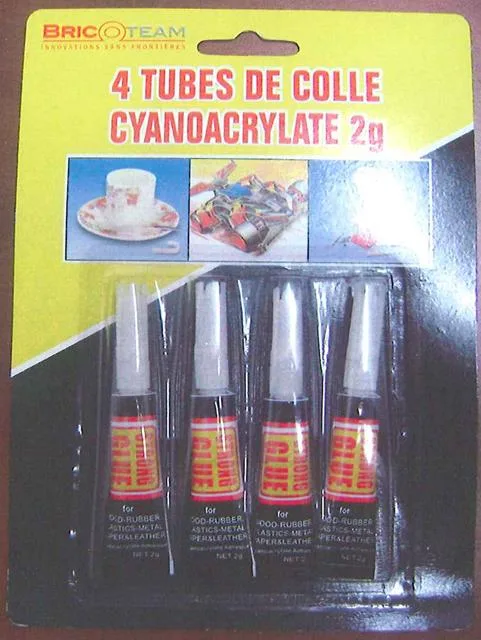 Colla (4 tubi di colle Cianocrilato 2 g) — foto 1 dell'alert 1946/10