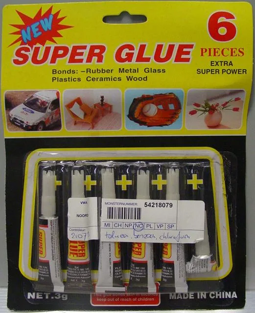 Colla eccellente &amp; #13; &amp; #13; (Super Glue)