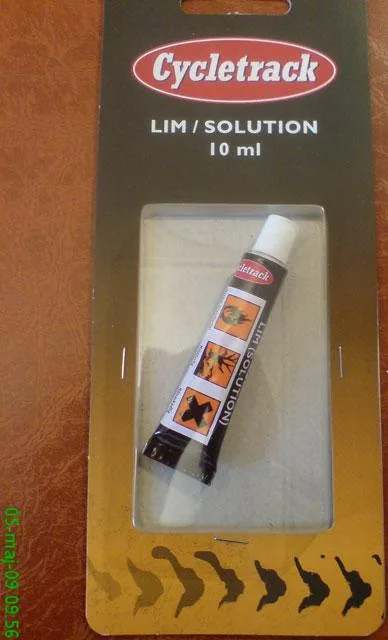 Colla per riparazione pneumatici – Lim/Soluzione 10 ml (Cycletrack)