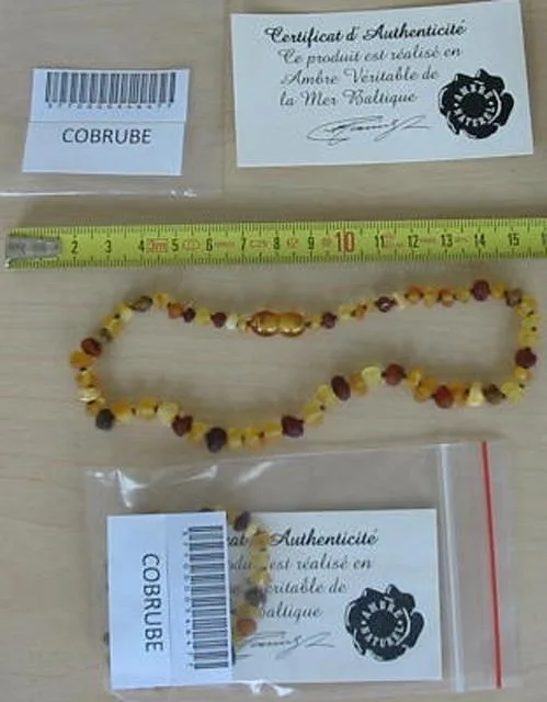 Collana di ambra bambino & #13; & #13; — foto 1 dell'alert 1115/11