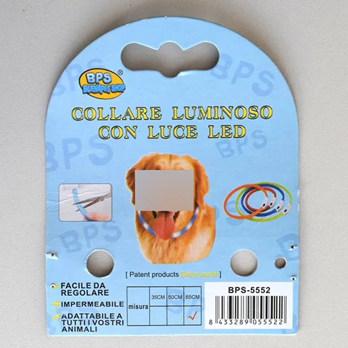 Collare per cani «COLLARE LUMENOSO CON LUCE LED» — foto 3 dell'alert SR/00870/26