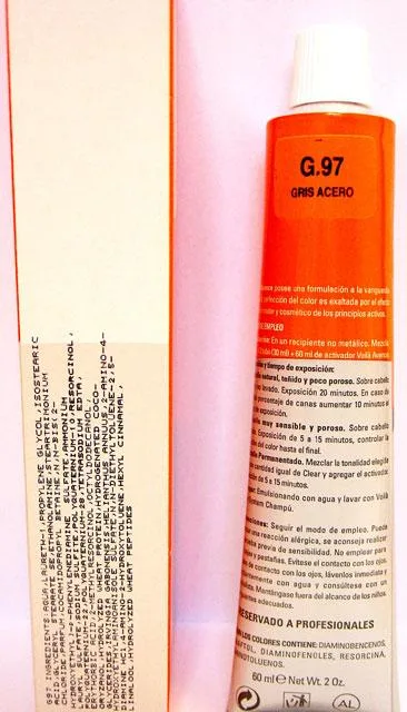 Color crema per capelli – Voila Avance, G.97 Gris Acero (Intercosmo)