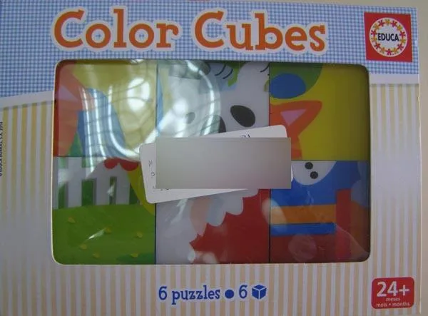 Puzzle «Color Cubes» (EDUCA)