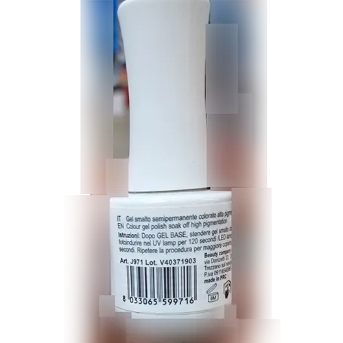 Smalto per unghie in gel «Color Life pigmentazione 267» — foto 3 dell'alert SR/01902/26